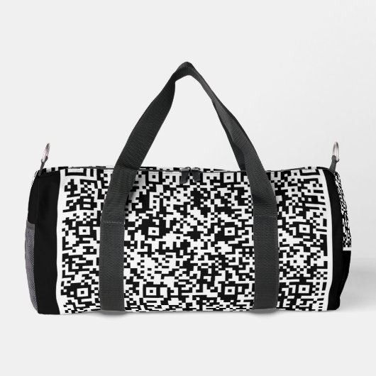 Aangepaste uw QR-code scaninfo Kies kleur Plunjezak (Achterkant)