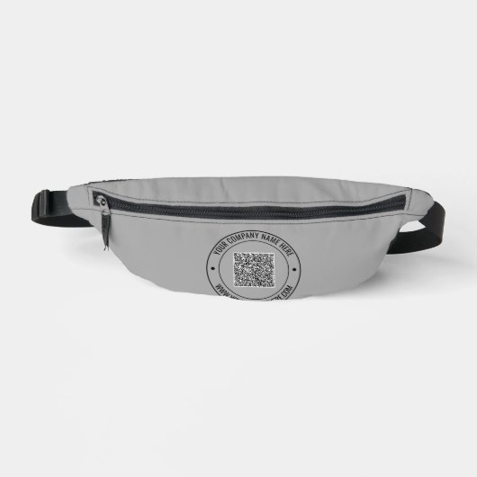 Aangepaste uw QR-code tekst Fanny Pack Kies kleure Heuptasje (Voorkant)