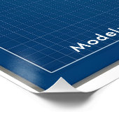 Aangepaste Vader Blueprint Poster - Grappige "Gebo (Hoek)