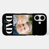 Aangepaste Vader Opgericht Foto Vaderdag Case-Mate iPhone Case (Achterkant (horizontaal))