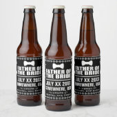 Aangepaste vader van de bride bier etiket (Flessen)
