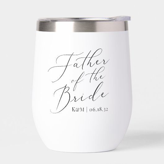 Aangepaste vader van de bruid bruiloft (Links)