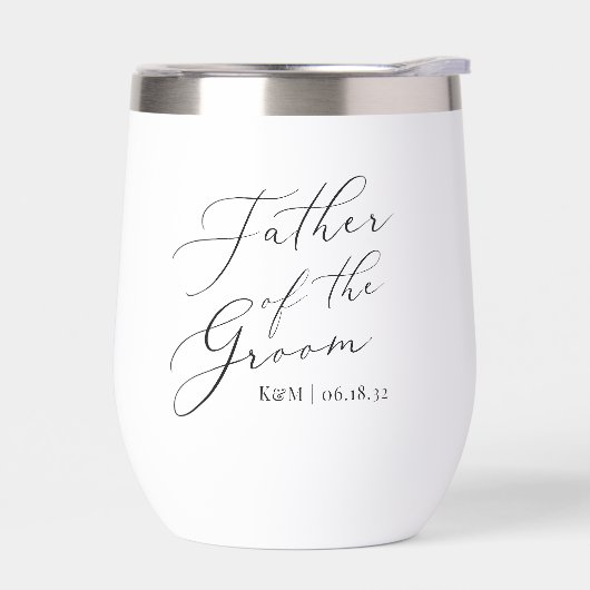 Aangepaste vader van de bruidegom bruiloft (Links)