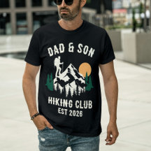 Aangepaste Vader & Zoon Wandelclub Opgericht [Jaar