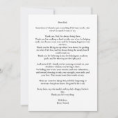 Aangepaste Vaderdag Bericht Fotokaart Kaart (Voorkant)