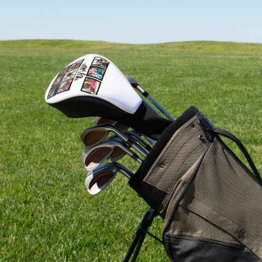 Aangepaste vaderdag Beste vader van foto's van fot Golfheadcover (Insitu)