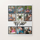 Aangepaste vaderdag Beste vader van foto's van fot Legpuzzel (Verticaal)