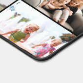 Aangepaste Vaderdag-familie fotocollage Bureaumat (Hoek)