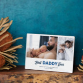 Aangepaste Vaderdag Foto Collage Beste papa ooit Fotoplaat