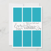 Aangepaste Vaderdag Foto Collage kaart (Voorkant)