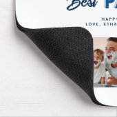 Aangepaste Vaderdag fotocollage beste papieren ooi Muismat (Hoek)