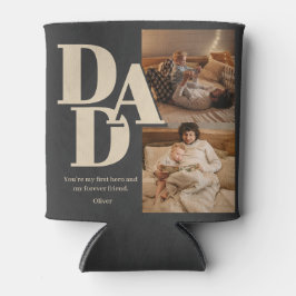 Aangepaste Vaderdag-fotocollage | DAD-brieven - Blikjeskoeler