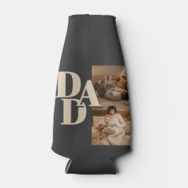 Aangepaste Vaderdag-fotocollage | DAD-brieven - Flesjeskoeler