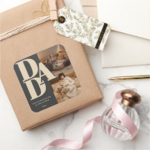 Aangepaste Vaderdag-fotocollage | DAD-brieven -