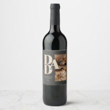 Aangepaste Vaderdag-fotocollage | DAD-brieven -