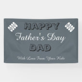 Aangepaste Vaderdag Spandoek (Horizontaal)