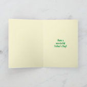 Aangepaste Vaderdag voor foto's Kaart (Binnen)