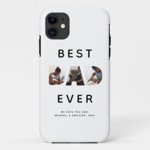 Aangepaste vaders Dag Foto Collage Beste vader ooi Case-Mate iPhone Case