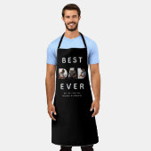 Aangepaste vaders Dag Foto Collage Beste vader ooi Schort (Gedragen)