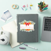 Aangepaste vakantie banner sticker (iPad Cover)