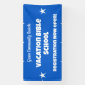 Aangepaste vakantie Bijbel School Banner (Verticaal)