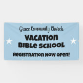 Aangepaste Vakantie Bijbel School Banner (Horizontaal)