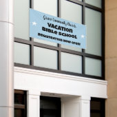 Aangepaste Vakantie Bijbel School Banner (Buitenkant Gebouw)