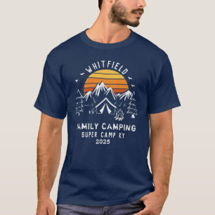 Aangepaste vakantie die overeenkomt met Camping Pa T-shirt