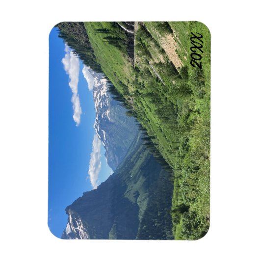 Aangepaste vakantie foto koelkast magneet (Verticaal)