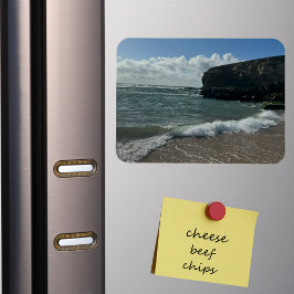 Aangepaste Vakantie Foto Koelkastmagneet. Magneet