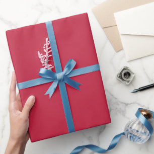 Aangepaste Vakantie Groet Modern Elegant Script Ro Cadeaupapier