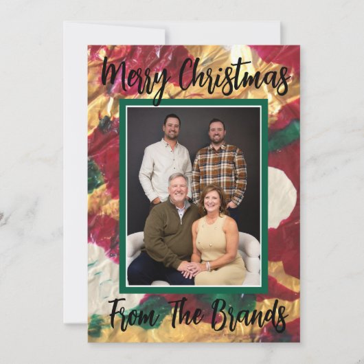 Aangepaste vakantie Groeten Kaarten voor u! (Voorkant)