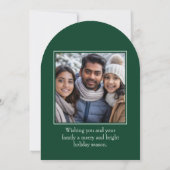 Aangepaste vakantie Kaart met het kunstwerk van uw (Achterkant)