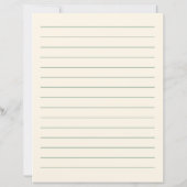 Aangepaste Vakantie Keuken Kerst Recept Kaart (Achterkant)