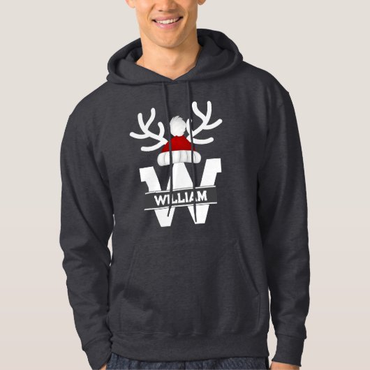 Aangepaste Vakantie Matching Familie Hoodie (Voorkant)