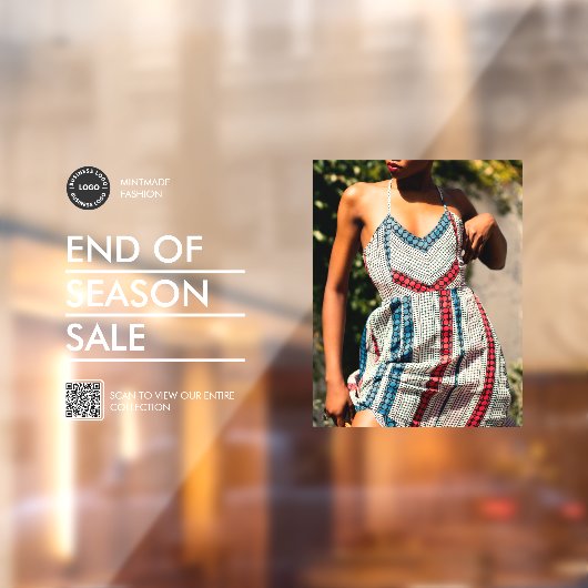 aangepaste vakantie zakelijke product korting adve raamsticker (Vel 2)