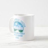 Aangepaste vakantie-zomervakantieband koffiemok (Voorkant links)