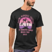 Aangepaste vakantie-zomervakantieband t-shirt (Voorkant)