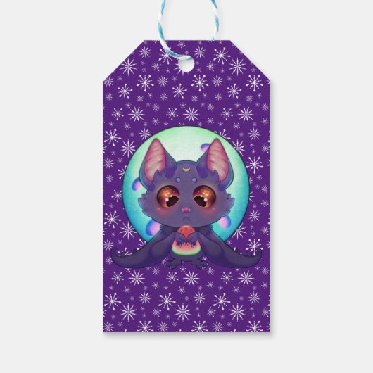 Aangepaste vakantiebonnen cadeautjes Labels Cadeaulabel (Achterkant)