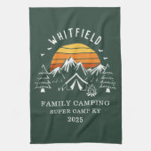 Aangepaste vakantieCamping Theedoek (Verticaal)