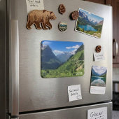 Aangepaste vakantiefoto koelkast  magneet