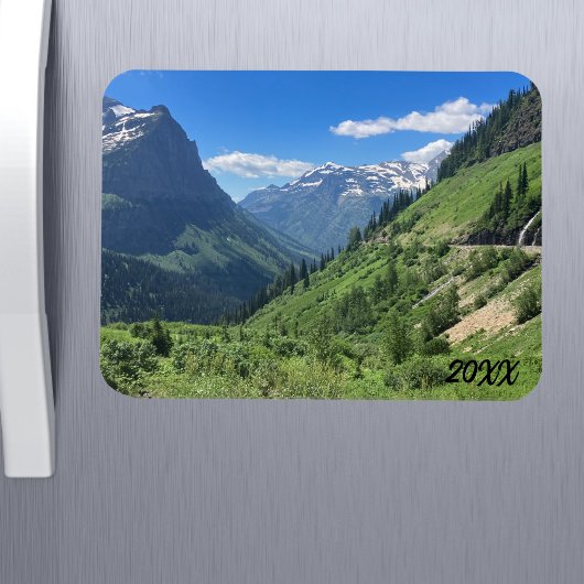 Aangepaste vakantiefoto koelkast  magneet