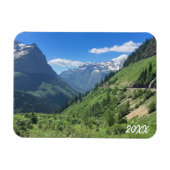 Aangepaste vakantiefoto koelkast  magneet (Horizontaal)