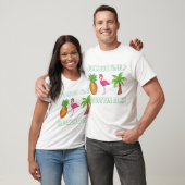 Aangepaste vakantiereis op het eiland Vacation T-shirt (Unisex)