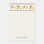 Aangepaste vakanties Kolibries Post-it® Notes (Voorkant)