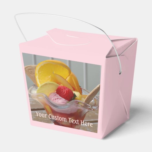 Aangepaste vakken voor Ice Cream Sundae Bedankdoosjes (Achterkant)