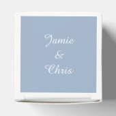 Aangepaste vakken voor tapepatroon bedankdoosjes (Bovenkant)