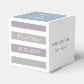 Aangepaste vakken voor tapepatroon bedankdoosjes (Achterkant)