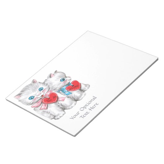 Aangepaste  Valentijn notebooks Notitieblok (Schuin)