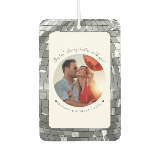 Aangepaste Valentijnsdag auto luchtverfrisser (Voorkant)